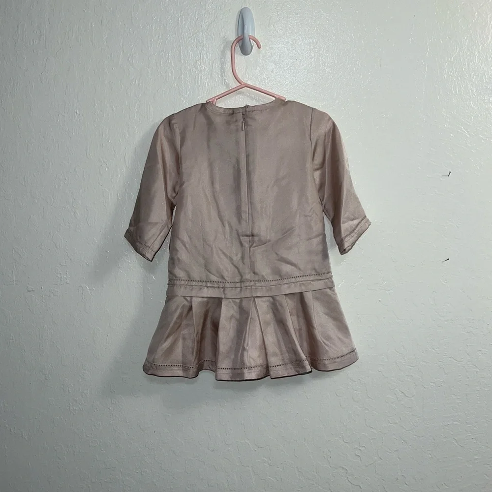 NWT! 100% silk Baby Gap x Stella McCartney dress. Size 2T - Picture 6 of 12